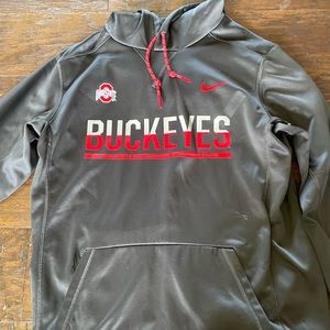 Medium Ohio State Nike Thermafit Hoodie